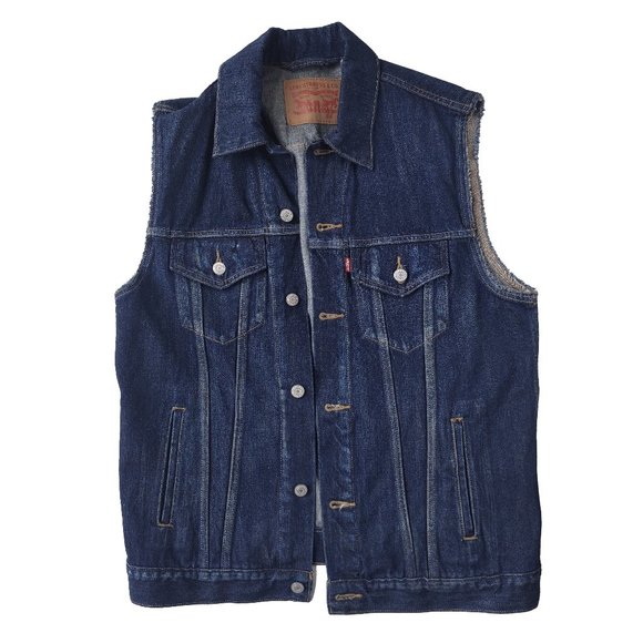 Levi's Other - Levi's Sleeveless Dark Denim Vest